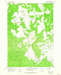 Tumalo Dam 1962 topographic map thumbnail
