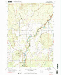 Tumalo 1962 topographic map thumbnail