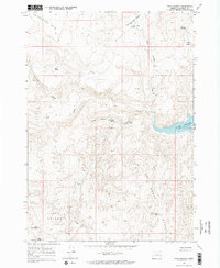 Twin Springs 1967 topographic map thumbnail