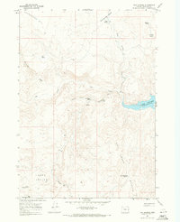 Twin Springs 1967 topographic map thumbnail