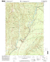Union Creek 1997 topographic map thumbnail