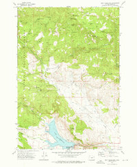 Unity Reservoir 1972 topographic map thumbnail