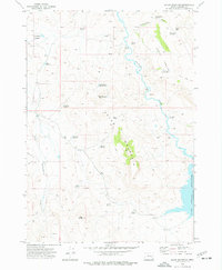 Upton Mountain 1973 topographic map preview