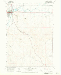 Vale East 1967 topographic map preview