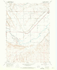 Vale West 1967 topographic map thumbnail