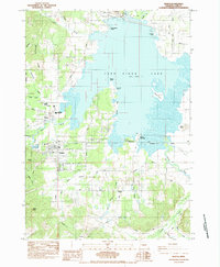 Veneta 1984 topographic map thumbnail