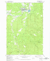 Vernonia 1979 topographic map thumbnail