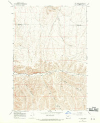 Vey Ranch 1968 topographic map preview