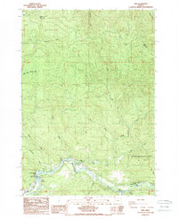 Vida 1988 topographic map thumbnail
