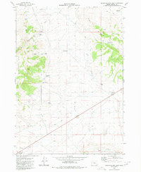 Wagontire Mtn East topographic map thumbnail