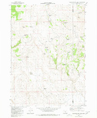 Wagontire Mtn West topographic map thumbnail