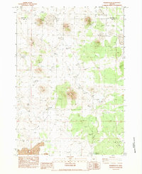 Walker Butte 1983 topographic map preview