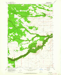 Wamic 1962 topographic map thumbnail