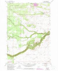 Wamic 1962 topographic map thumbnail
