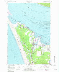 Warrenton 1953 topographic map thumbnail
