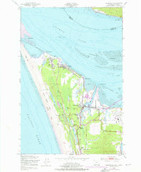 Warrenton 1953 topographic map thumbnail
