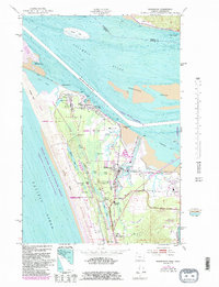 Warrenton 1953 topographic map thumbnail