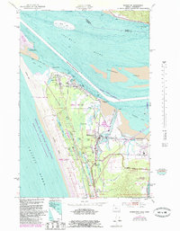 Warrenton 1953 topographic map thumbnail