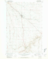 Wasco 1971 topographic map thumbnail
