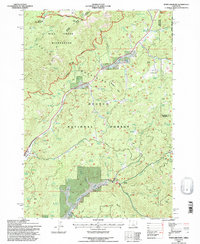 Whistler Point 1992 topographic map thumbnail