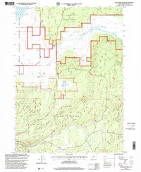 Wildhorse Ridge 1998 topographic map thumbnail