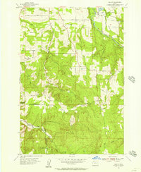 Wilhoit 1955 topographic map thumbnail