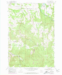 Wilhoit 1955 topographic map thumbnail