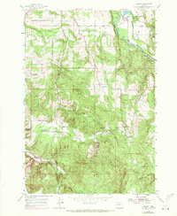 Wilhoit 1955 topographic map thumbnail