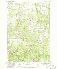 Wilhoit 1955 topographic map thumbnail