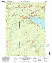 Willamette Pass 1997 topographic map preview