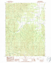 Williams 1986 topographic map thumbnail