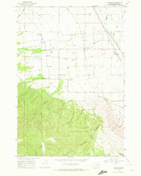 Wingville 1967 topographic map preview