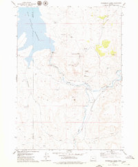 Winnemucca Creek topographic map thumbnail