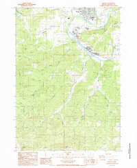 Winston 1987 topographic map thumbnail