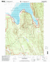 Wocus Bay 1998 topographic map preview