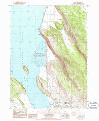 Wocus 1985 topographic map thumbnail