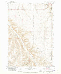 Wolf Hollow Falls 1970 topographic map preview