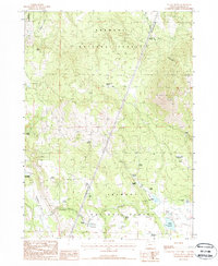 Yainax Butte 1988 topographic map thumbnail