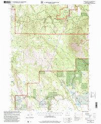 Yainax Butte 1998 topographic map thumbnail