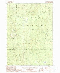 Yamsay Mountain 1988 topographic map thumbnail