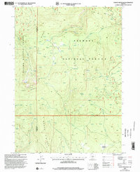 Yamsay Mountain 1999 topographic map thumbnail