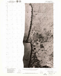 Yaquina NE 1975 topographic map thumbnail
