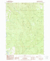 Yellow Butte 1987 topographic map thumbnail