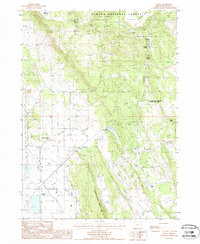 Yonna 1988 topographic map thumbnail