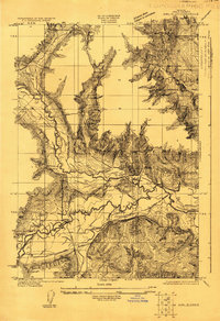 Airlie 1922 topographic map thumbnail