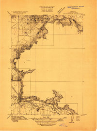 Brownsville 1911 topographic map thumbnail