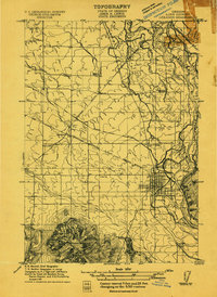 Lebanon 1911 topographic map thumbnail