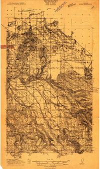 Boring 1911 topographic map thumbnail