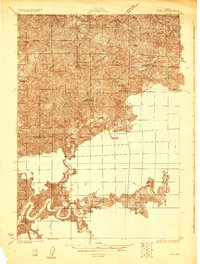 Earl topographic map thumbnail