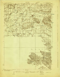 Lebanon 1922 topographic map thumbnail